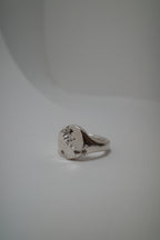 (MTO) Crack Signet Ring