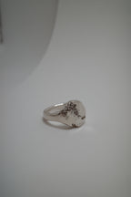 (MTO) Crack Signet Ring